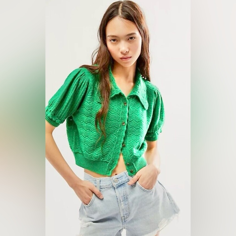 EDIE CASHMERE CARDIGAN FREE PEOPLE